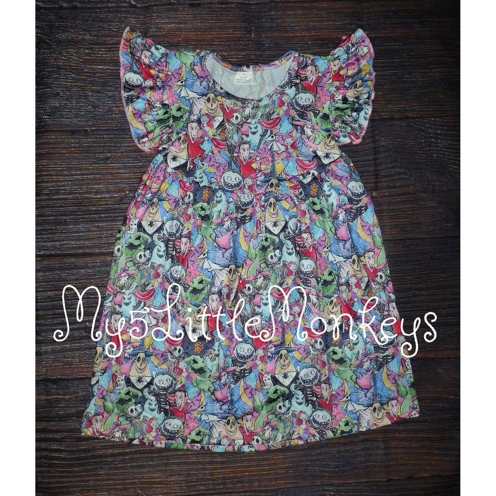 Jack Skellington Nightmare Before Christmas Dress
